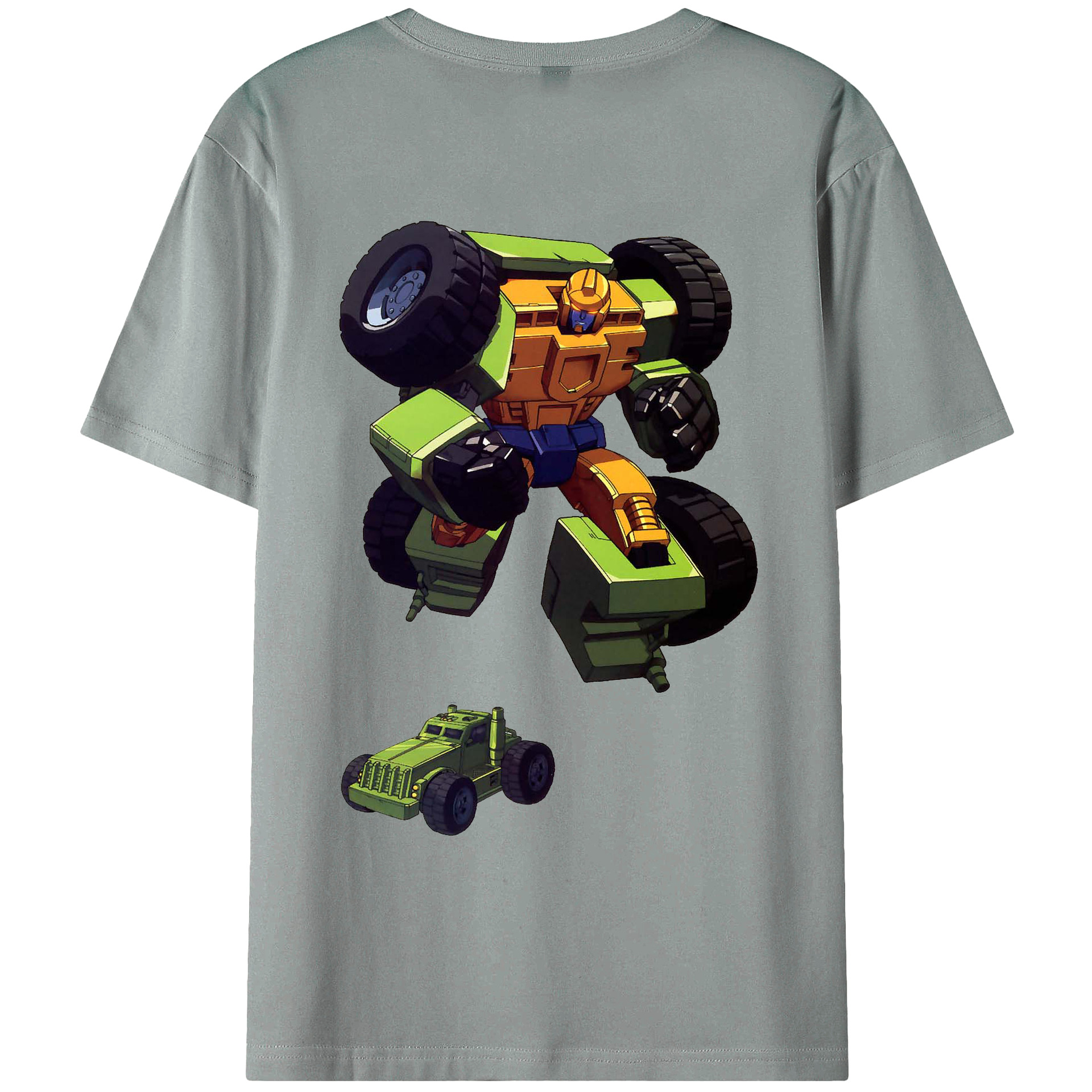 （画像用）  綿100％ メンズ半袖Tシャツ（バックプリント） 通気性